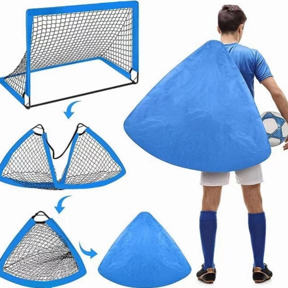 Kids Soccer Goal for Backyard Set - Toddler Soccer Nets Training Equipment view 3