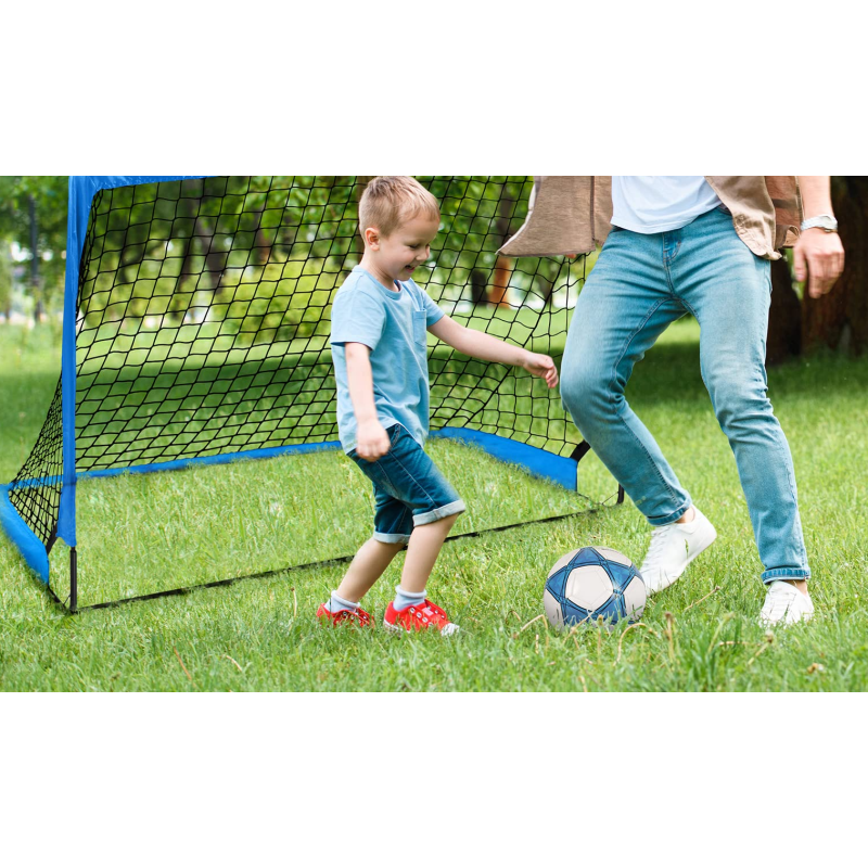 Kids Soccer Goal for Backyard Set - Toddler Soccer Nets Training Equipment view 5