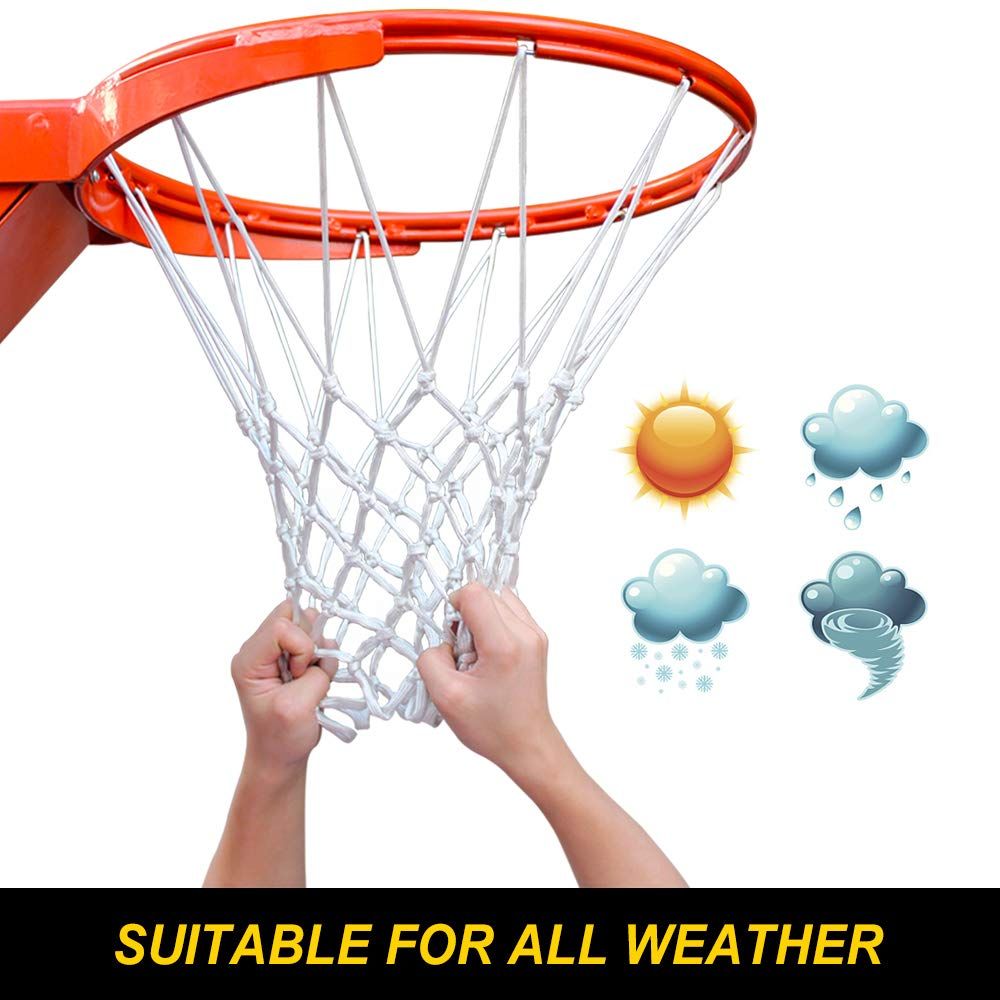 Premium Quality Professional Heavy Duty Basketball Net Replacement - All view 2