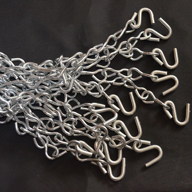 Sporting Goods Outdoor Galvanized Steel Chain Basketball Net Sports Chain view 3