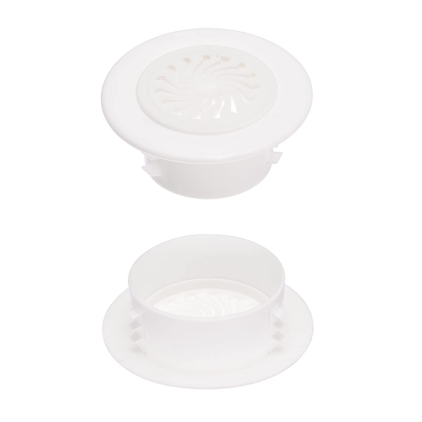 Round Vent Cover - 2Pack - Good for Bedroom Bathroom 2"-2.3" Dia Vent Hole view 2