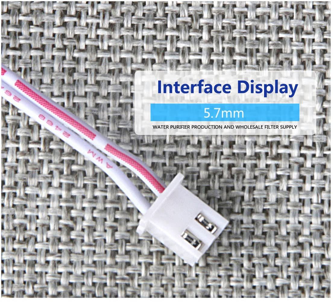 1/4" Water Flow Hall Effect Sensor Switch 0.3-6L/min Flowmeter Counter view 5
