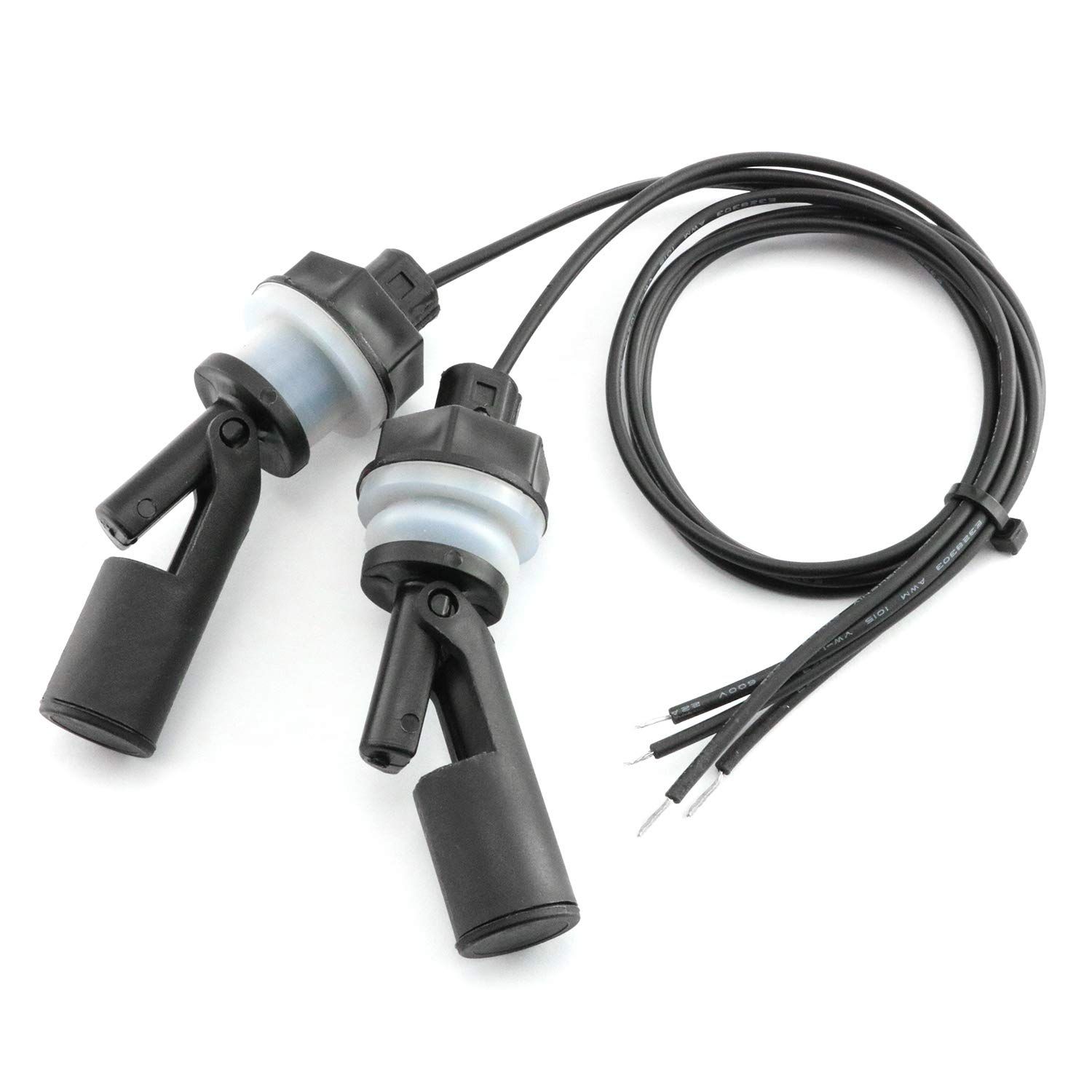 2pcs Water Level Sensor Flow Inductance Water Pump Controller Side Mount