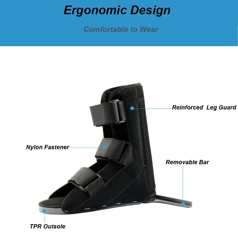 Drop Foot Stabilizer, Drop Foot Correction Brace Shoes Night Splint Varus view 4