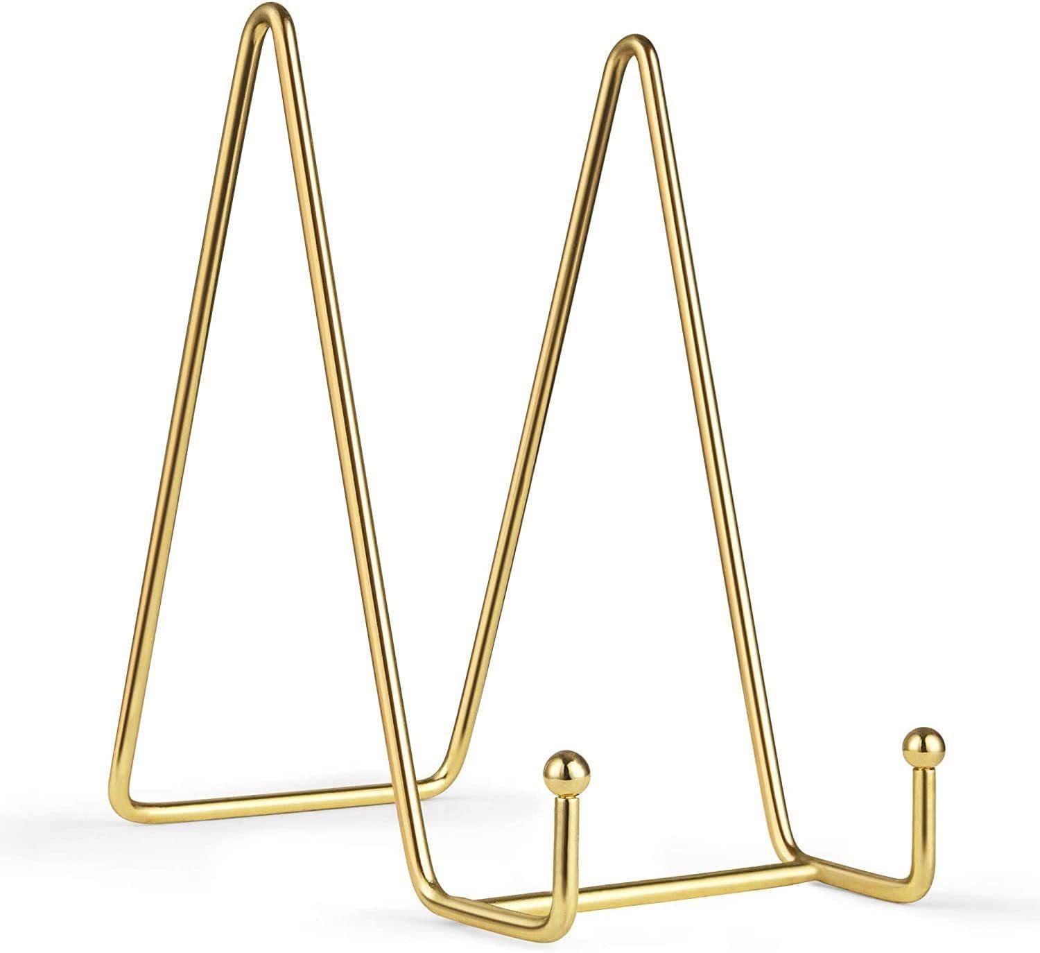 Gold Plate Stands for Display view 2