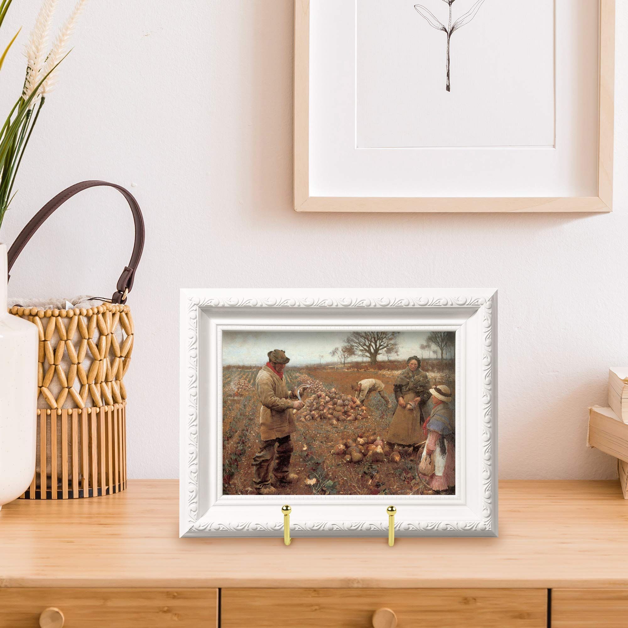 Gold Plate Stands for Display view 4