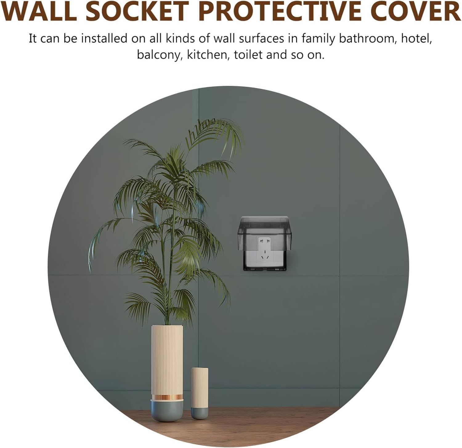 Cabilock Proof Outlet Cover Outlet Cover light guard weatherproof outlet cover view 2