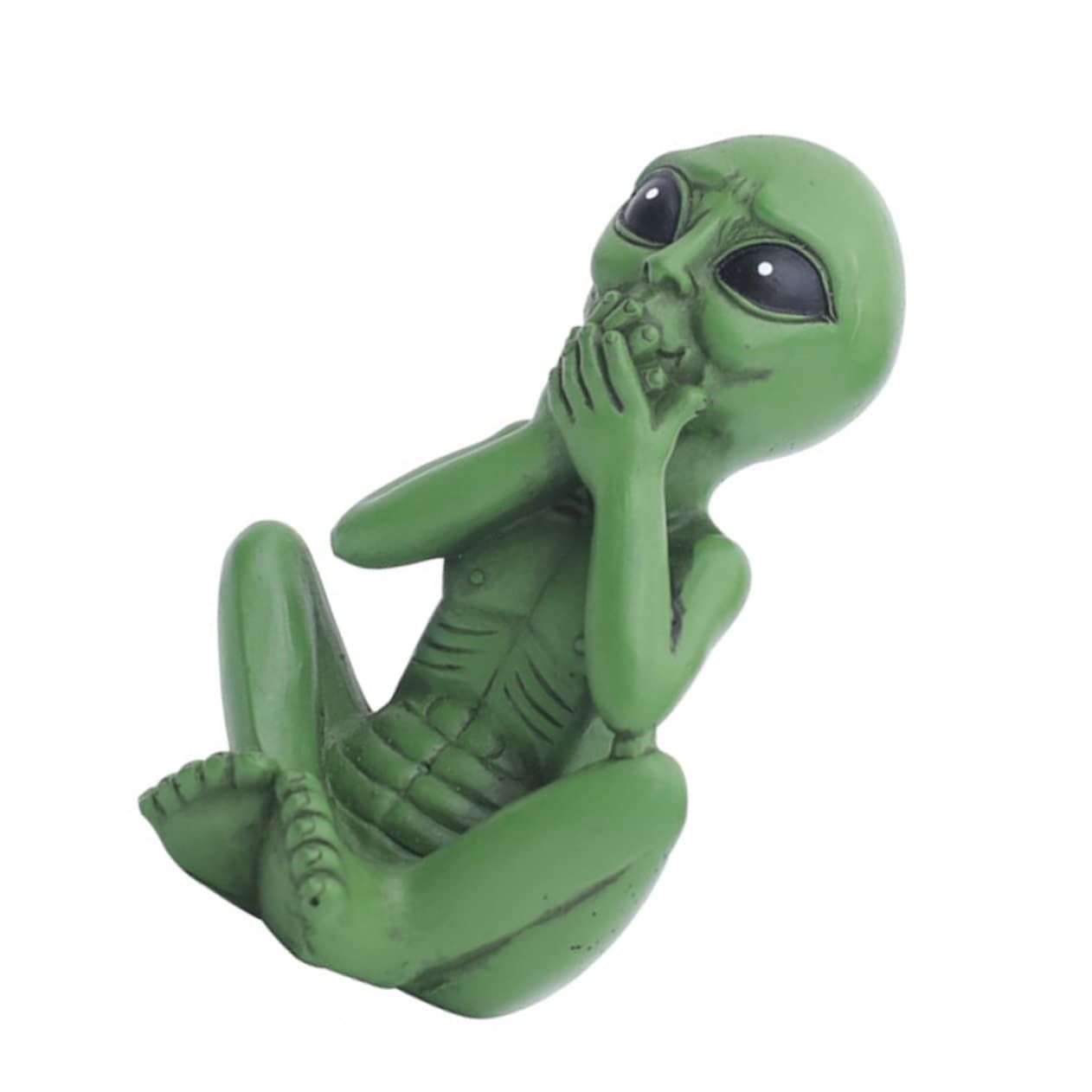 Garden Statue Resin Alien Figurine Alien Decoration DIY Alien Statue Alien — image 1
