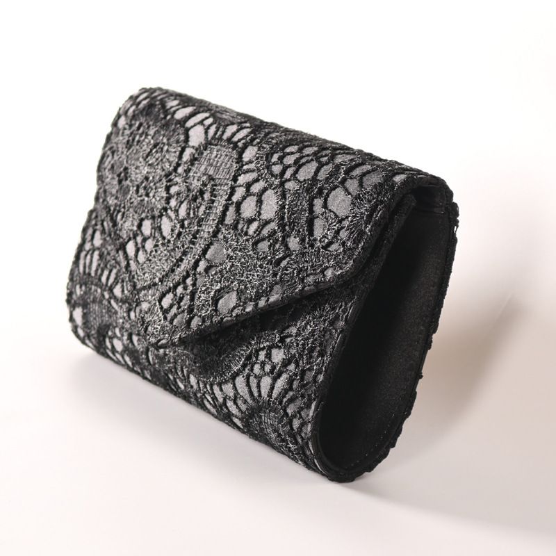 Women's lace Evening Clutch Wallet Handbag Wedding Purse can Store Cards — image 1