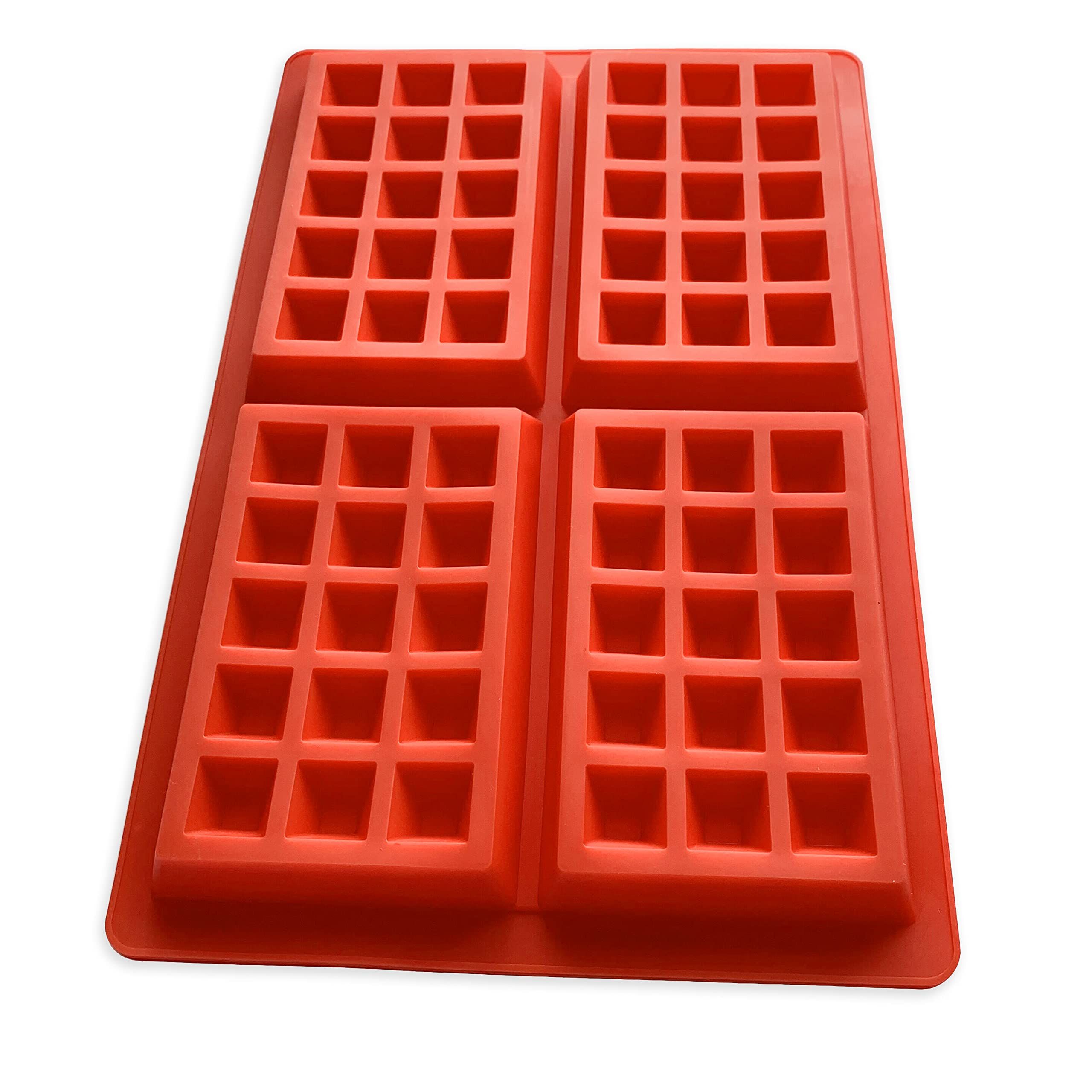Waffle Mold Silicone Waffle Mold 4 Cavities Waffle Mold Silicone Waffle Maker