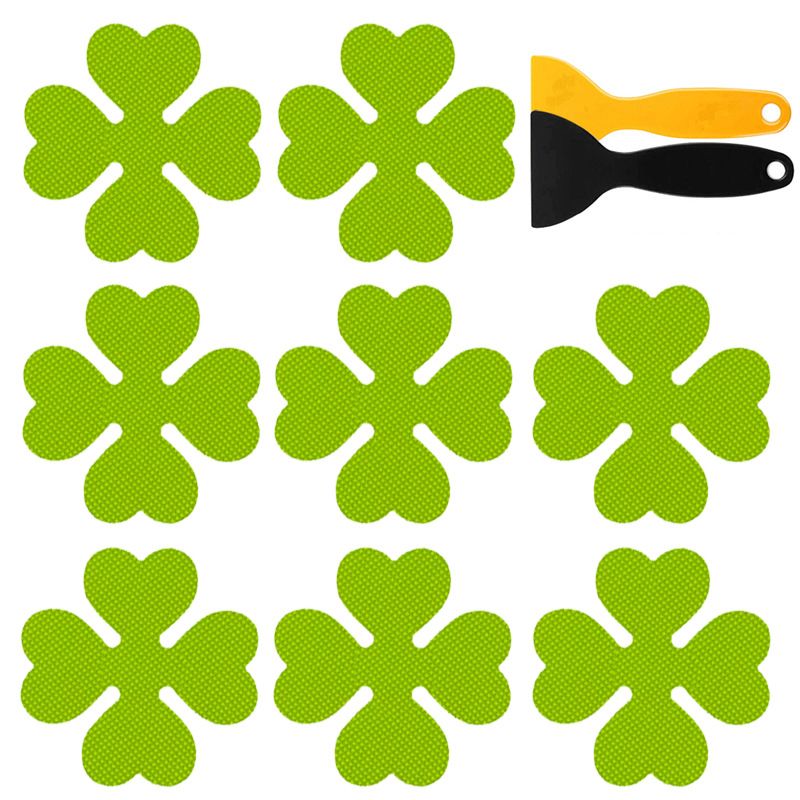 40 pcs Non-Slip Bathtub Stickers Safety Bathroom Tubs Showers Treads Adhesive