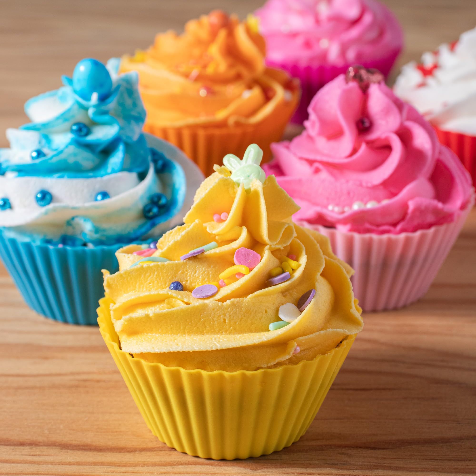 10 pcs Silicone Muffin Cups view 4