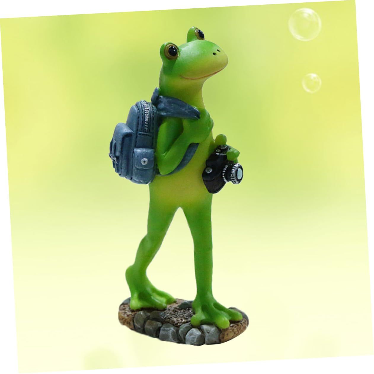 Statue Micro Landscape Figurines Green Figurines Toy Mini Figurine Frog Figure view 4