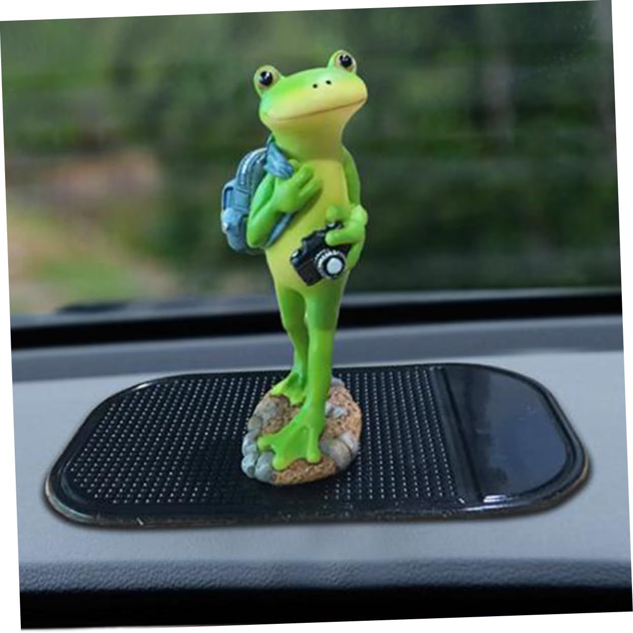 Statue Micro Landscape Figurines Green Figurines Toy Mini Figurine Frog Figure view 5