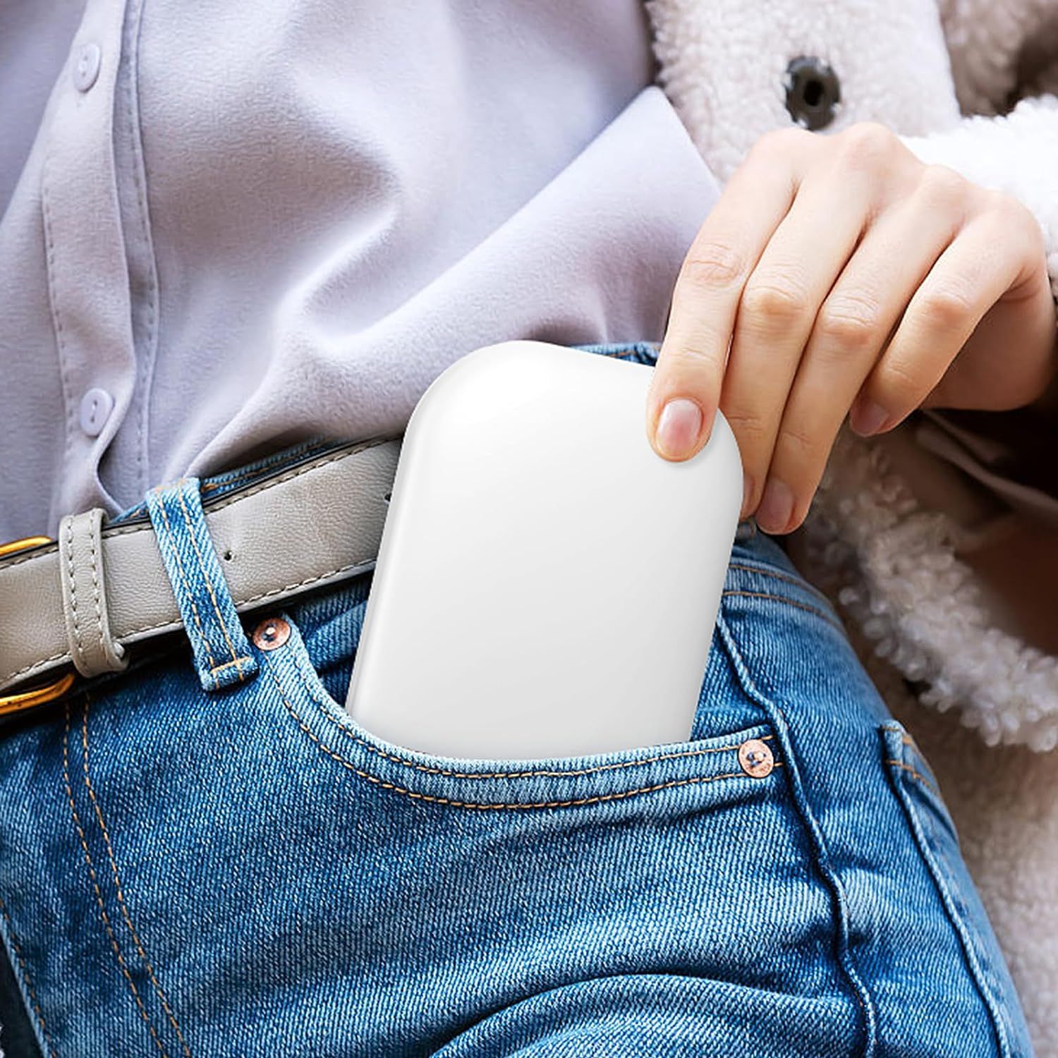 LED Compact Mirror with 3-Color Light view 5