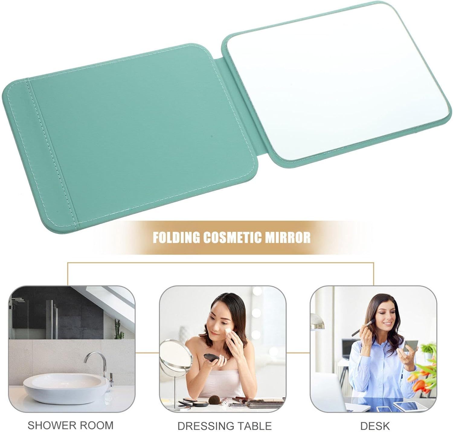 Vanity Mirror Desk Travel Mirror Makeup Mirror Shaving Mirror Table Mirrors view 2