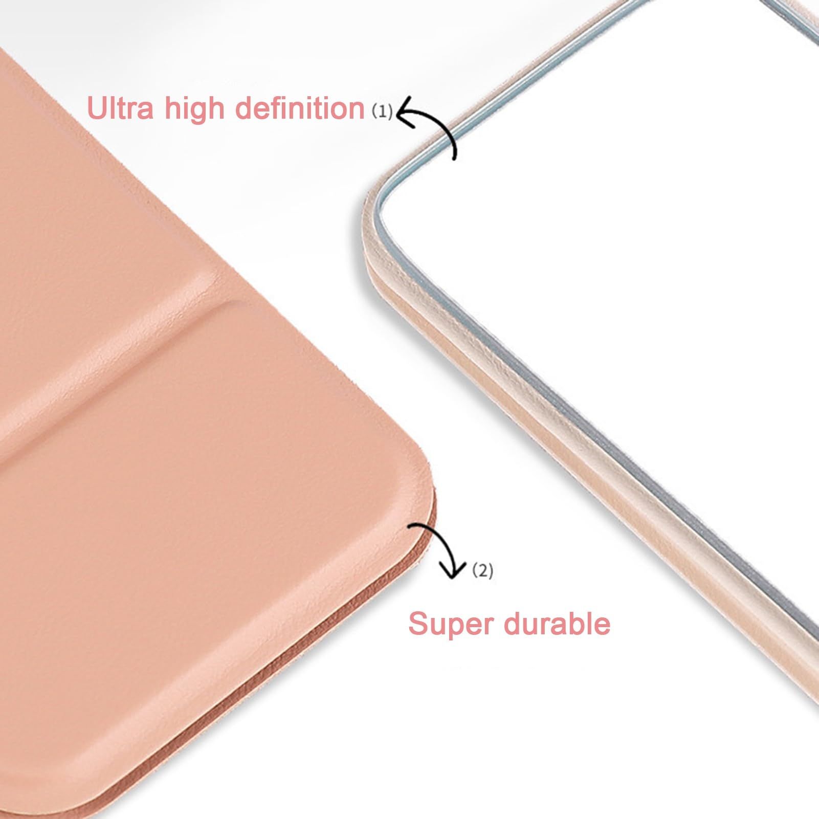 Collapsible Beauty Mirror Compact Makeup Mirror Portable Folding Makeup Mirror view 4