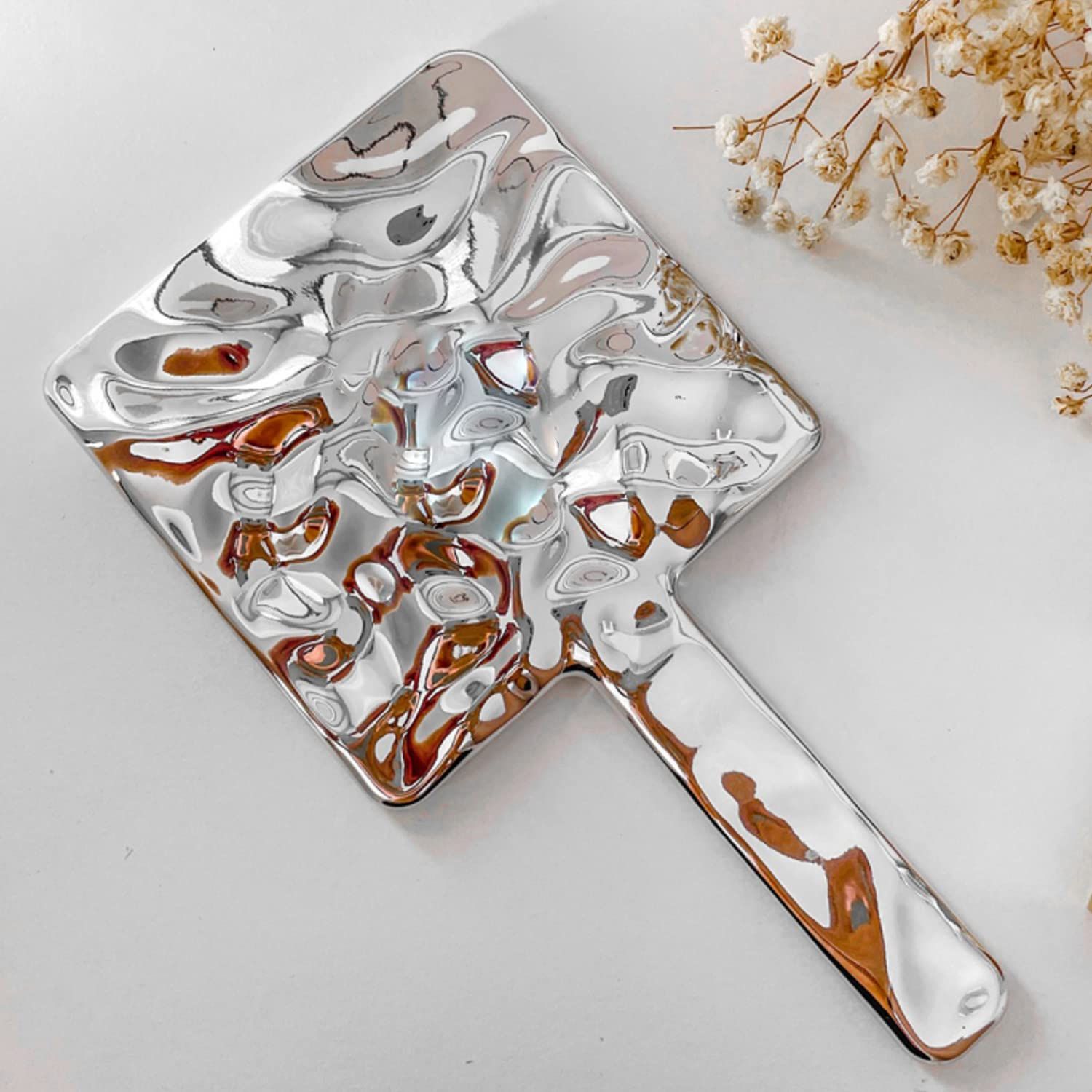Vintage Vanity Mirror with Handle view 4