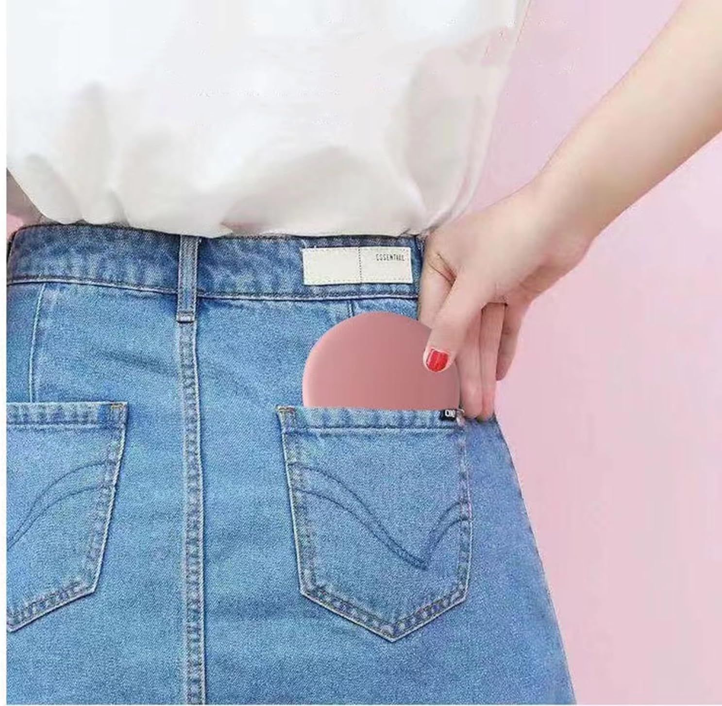 LED Compact Mirror with 1x/10x Magnification for Purses view 3