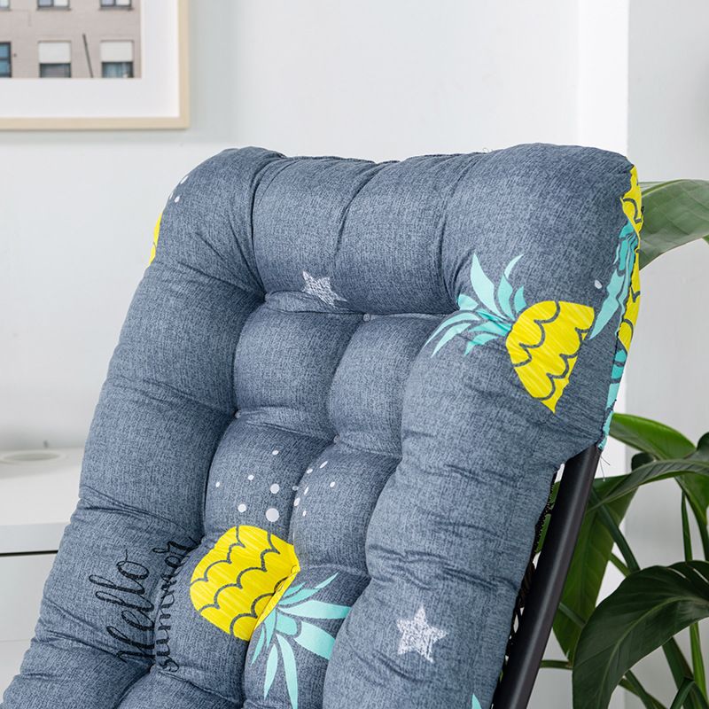 Chaise Lounger Cushion, Thick Padded Seat Cushion Reclining Chair Rocking with view 2