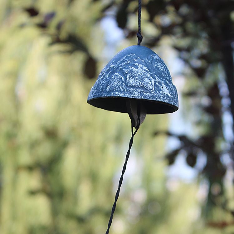 Windchimes Cast Iron Japanese Mount Fuji Wind Chime view 3
