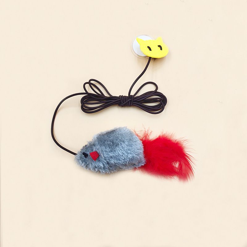 Door Hanging Squeak Rat Toy view 2