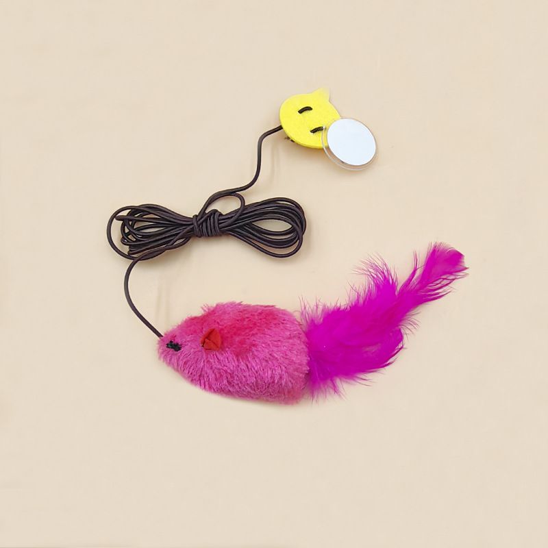 Door Hanging Squeak Rat Toy view 4