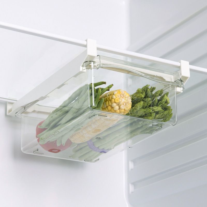Refrigerator Storage Bin - Hanging Storage Container For Refrigerator Drawer