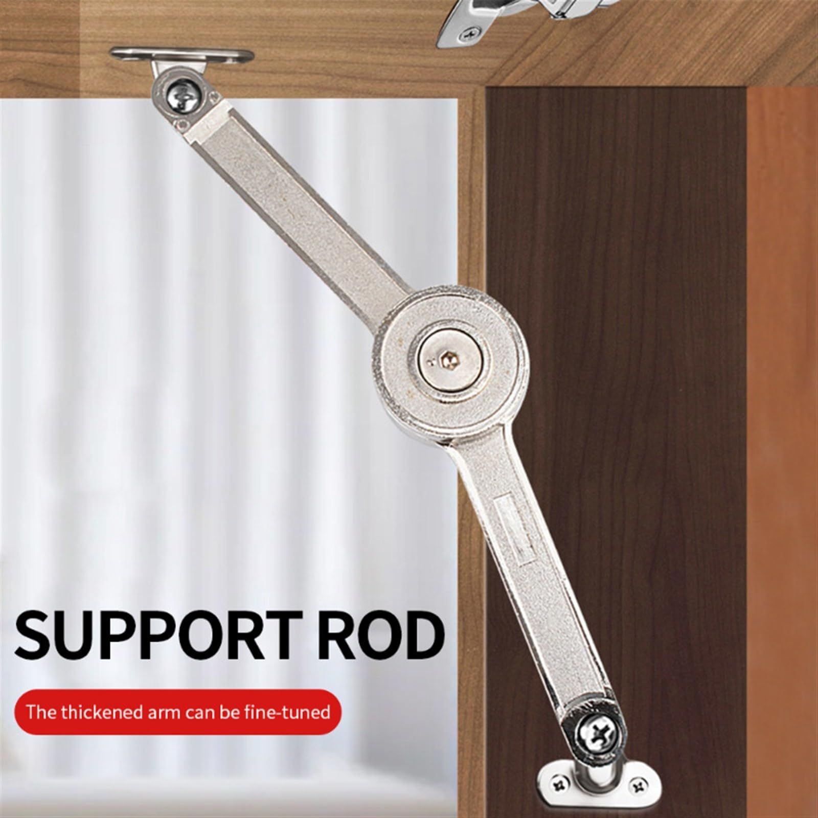 Cabinet Door Support Hinge Hydraulic Randomly Stop Hinges Adjustable Strength view 5