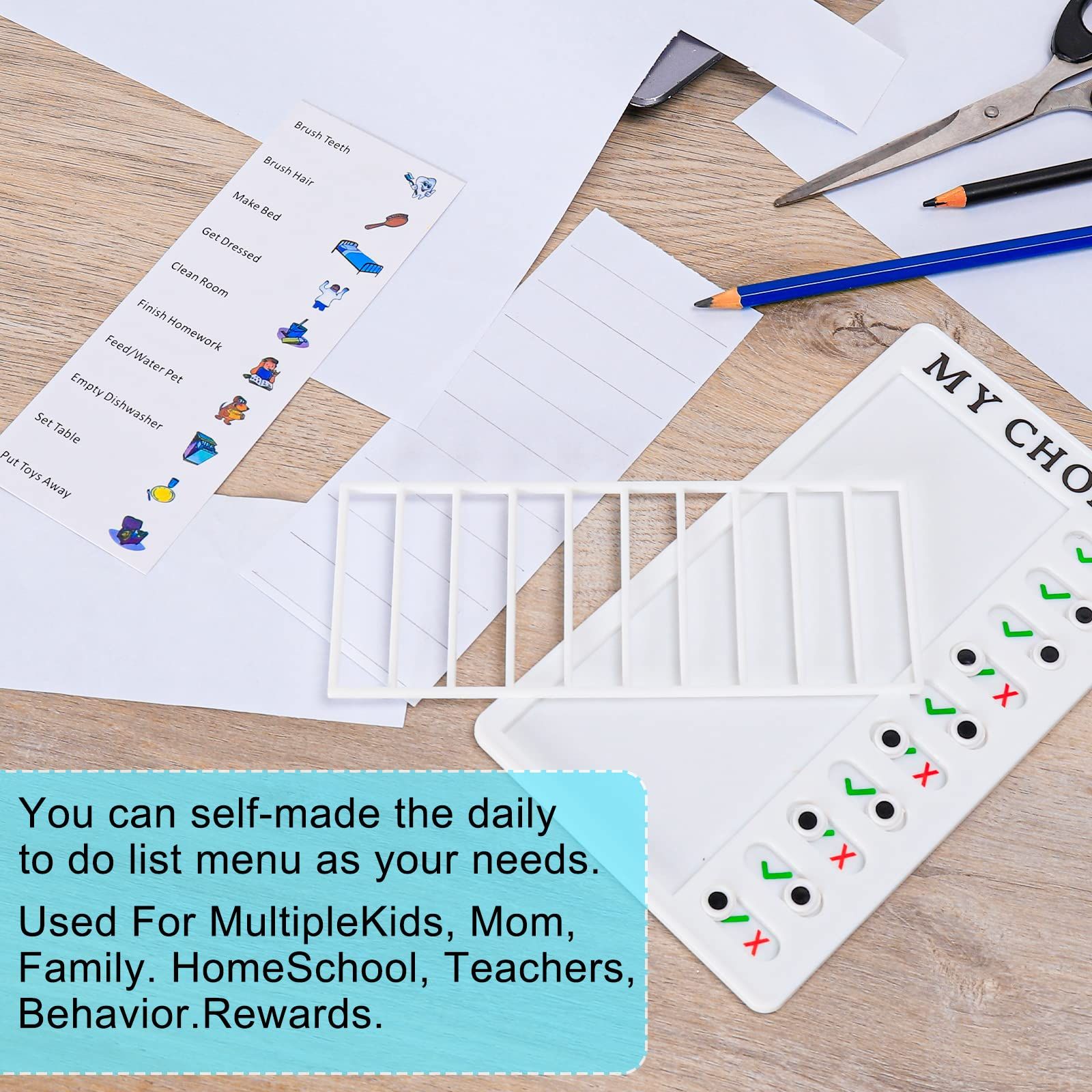 Chore Chart for Adults Planning Boards view 2