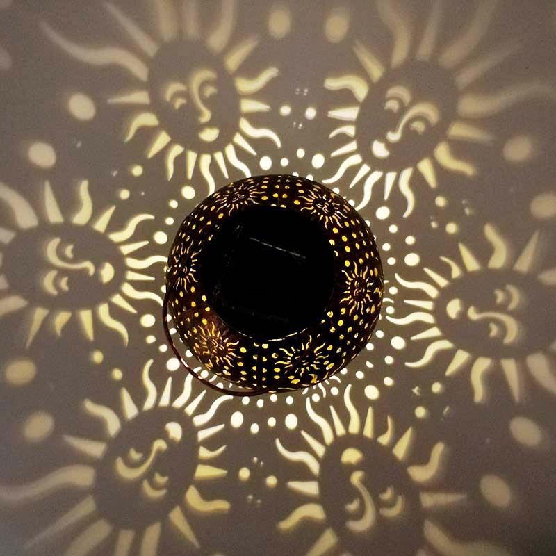 Solar Lantern Solar Powered Light Solar-Powered Light Solar Lights Outdoor view 2
