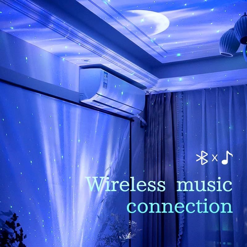 Projector for Bedroom with Bluetooth Speaker view 3