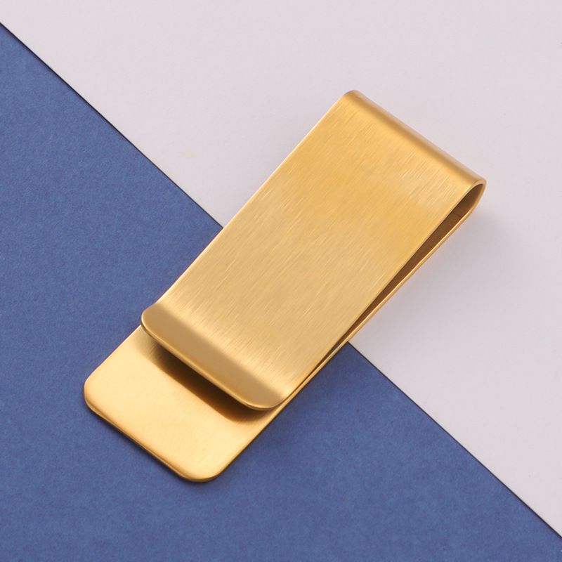 Metal Money Clip for Cash and Credit Cards view 3