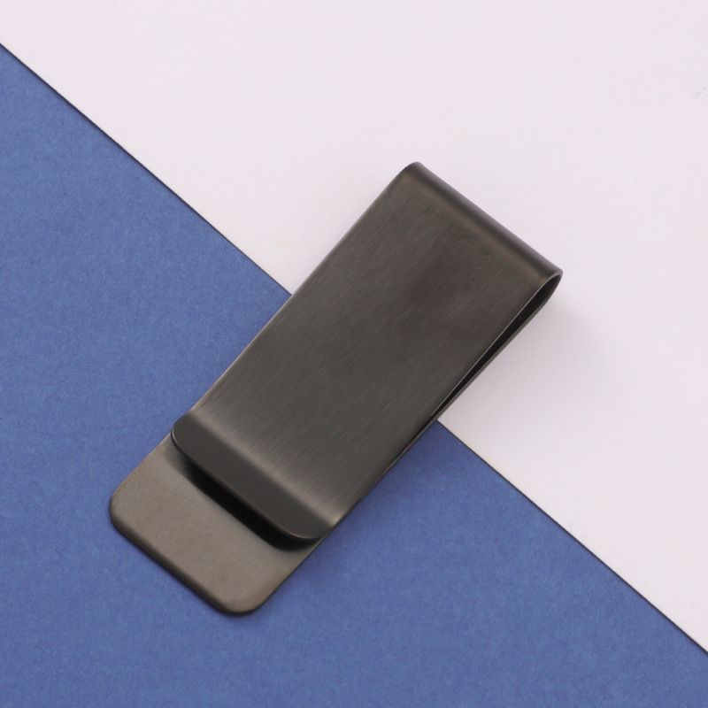 Metal Money Clip for Cash and Credit Cards view 5