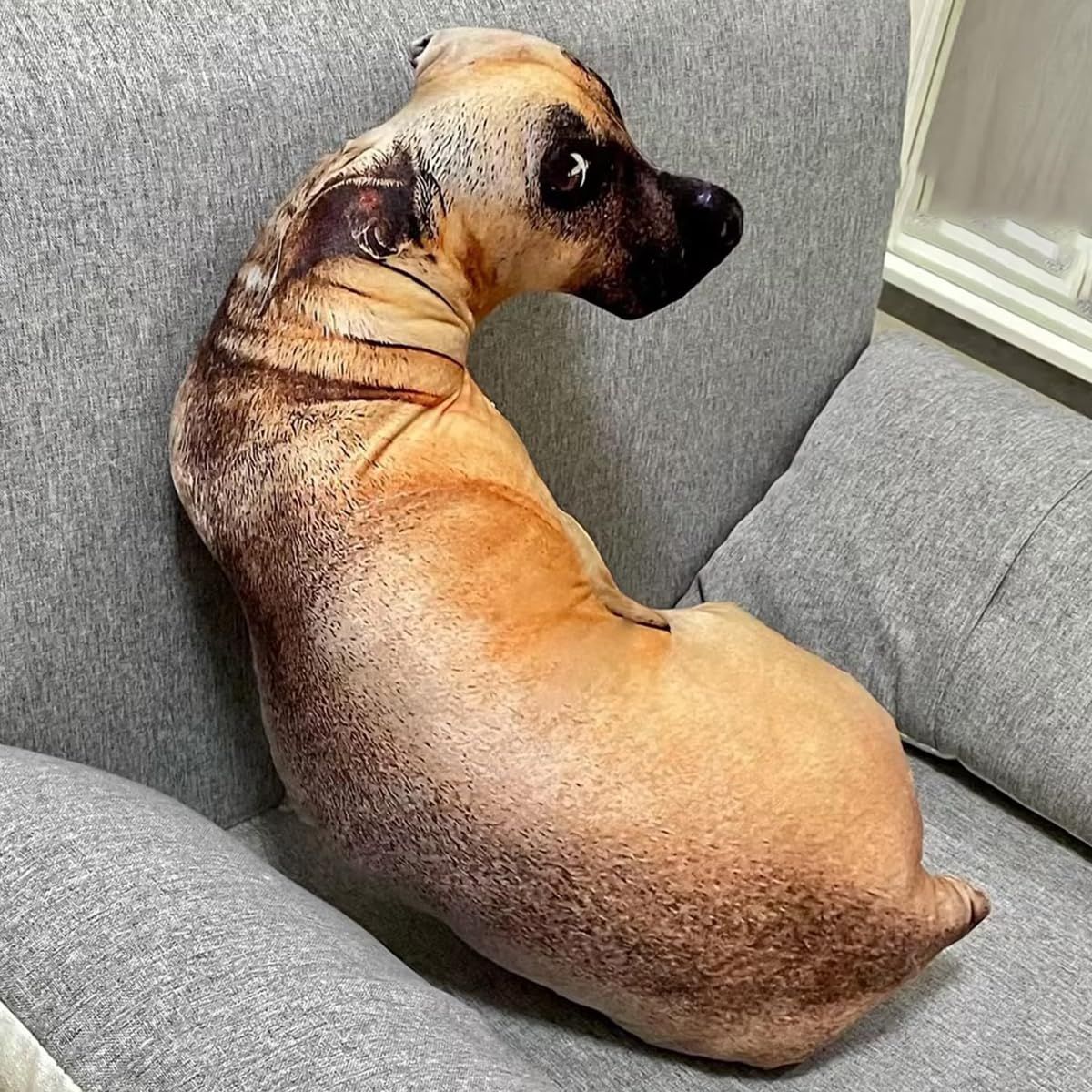 Dog Pillow 3D Simulation Dog Shaped Pillow view 4