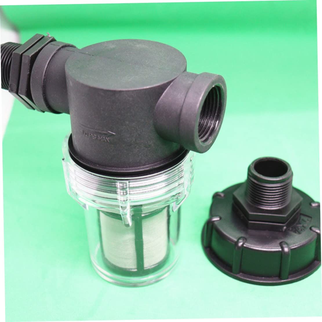 Adapter Tot Fittings Ton Barrel Connector with Filter Tank Hose Adapter view 3