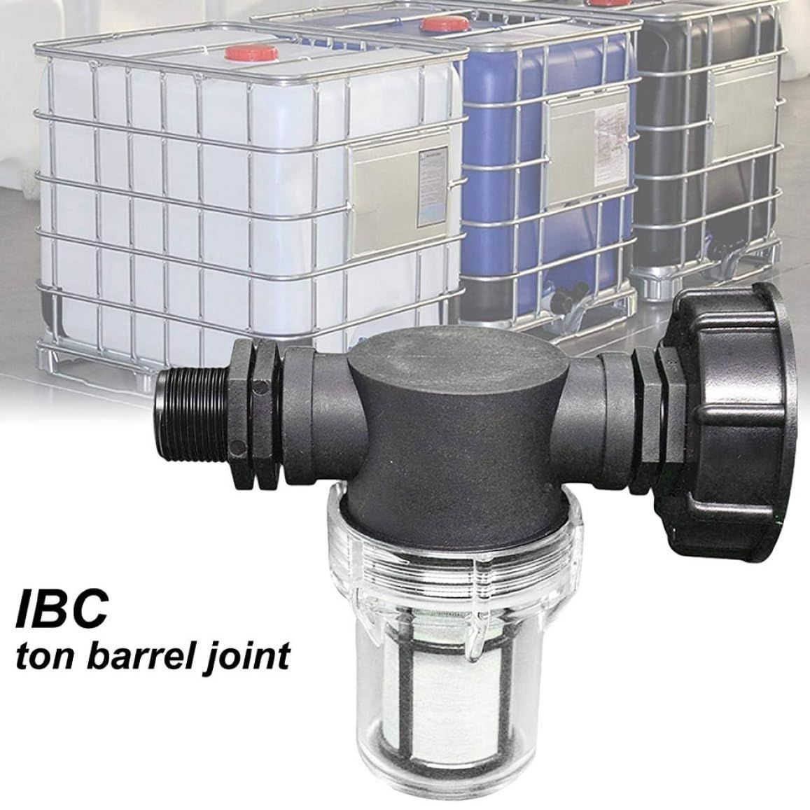 Adapter Tot Fittings Ton Barrel Connector with Filter Tank Hose Adapter view 5