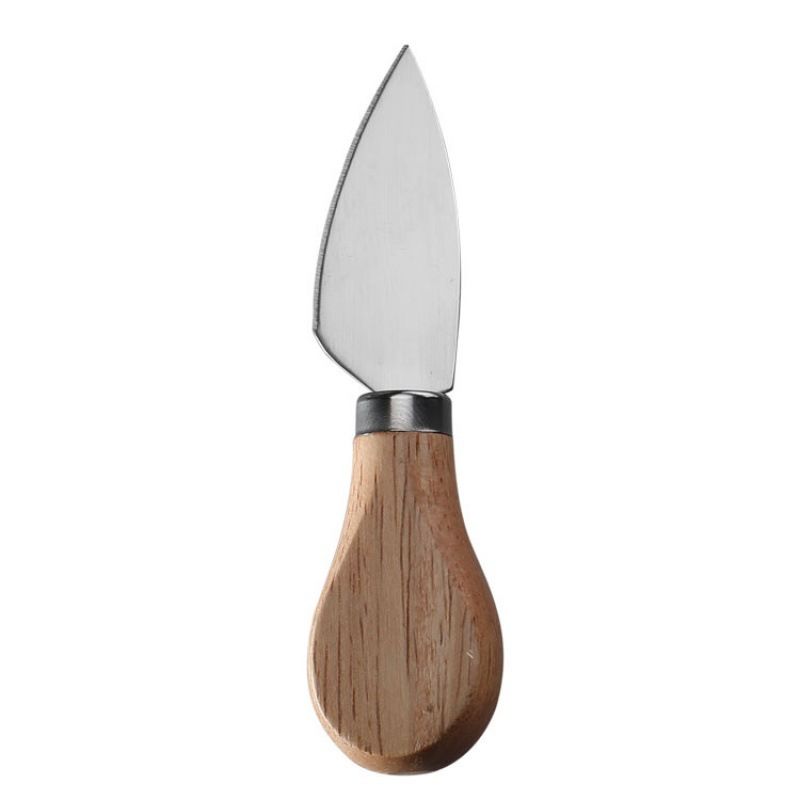 Cheese Cutter with Wooden Handle Butter for Butter Grater Cheese Board Kitchen — image 1