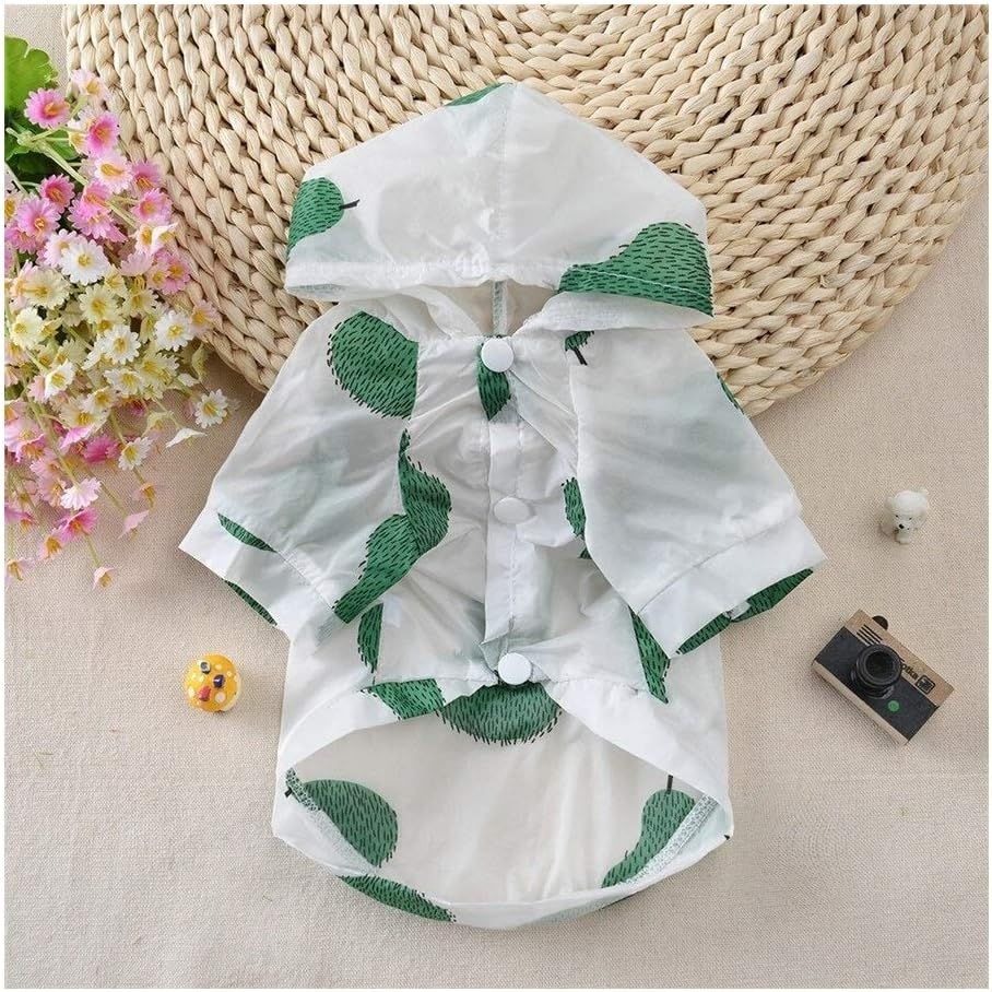 Summer Sun Protection Hoodie Small Dog Clothes Dog Raincoat Sun-Proof Clothing view 4