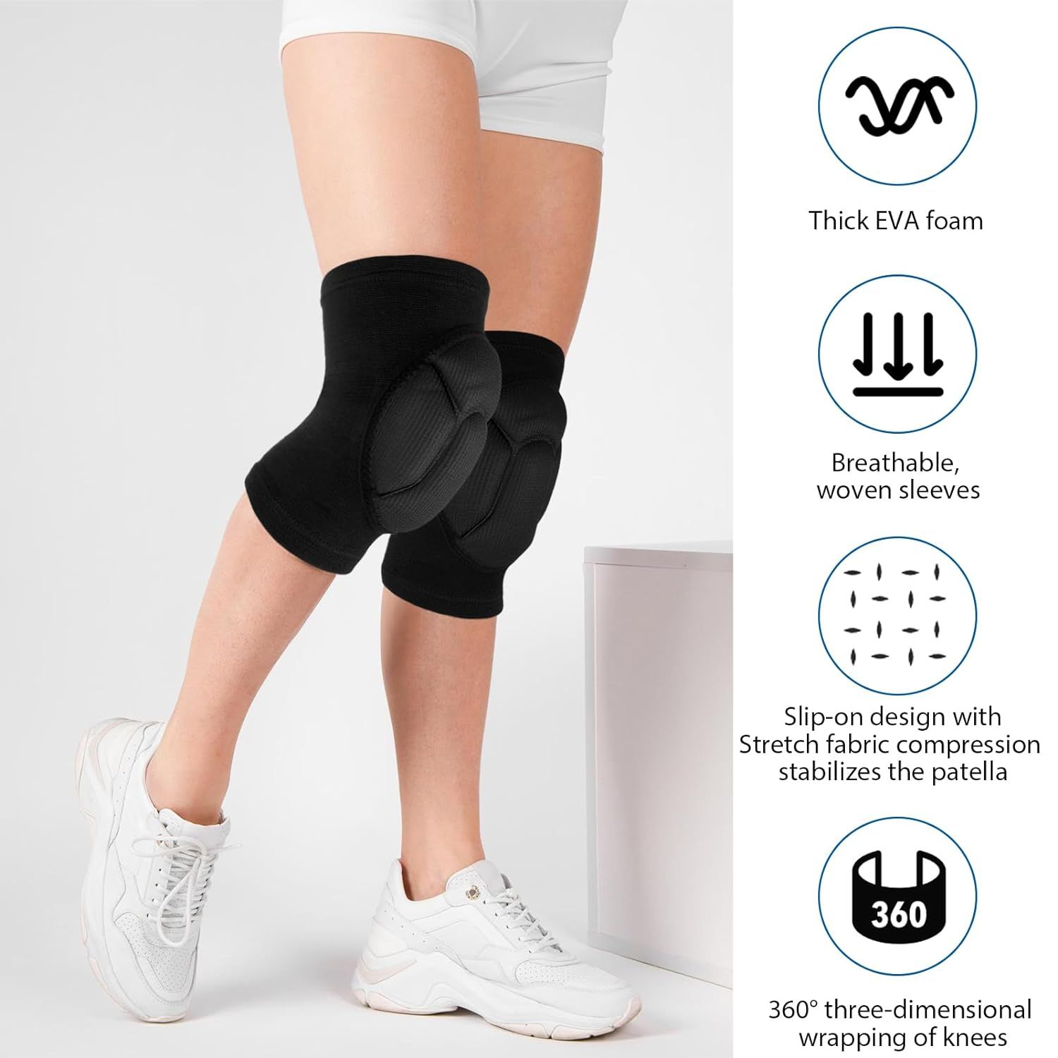 Volleyball Knee Pads for Women Men view 2