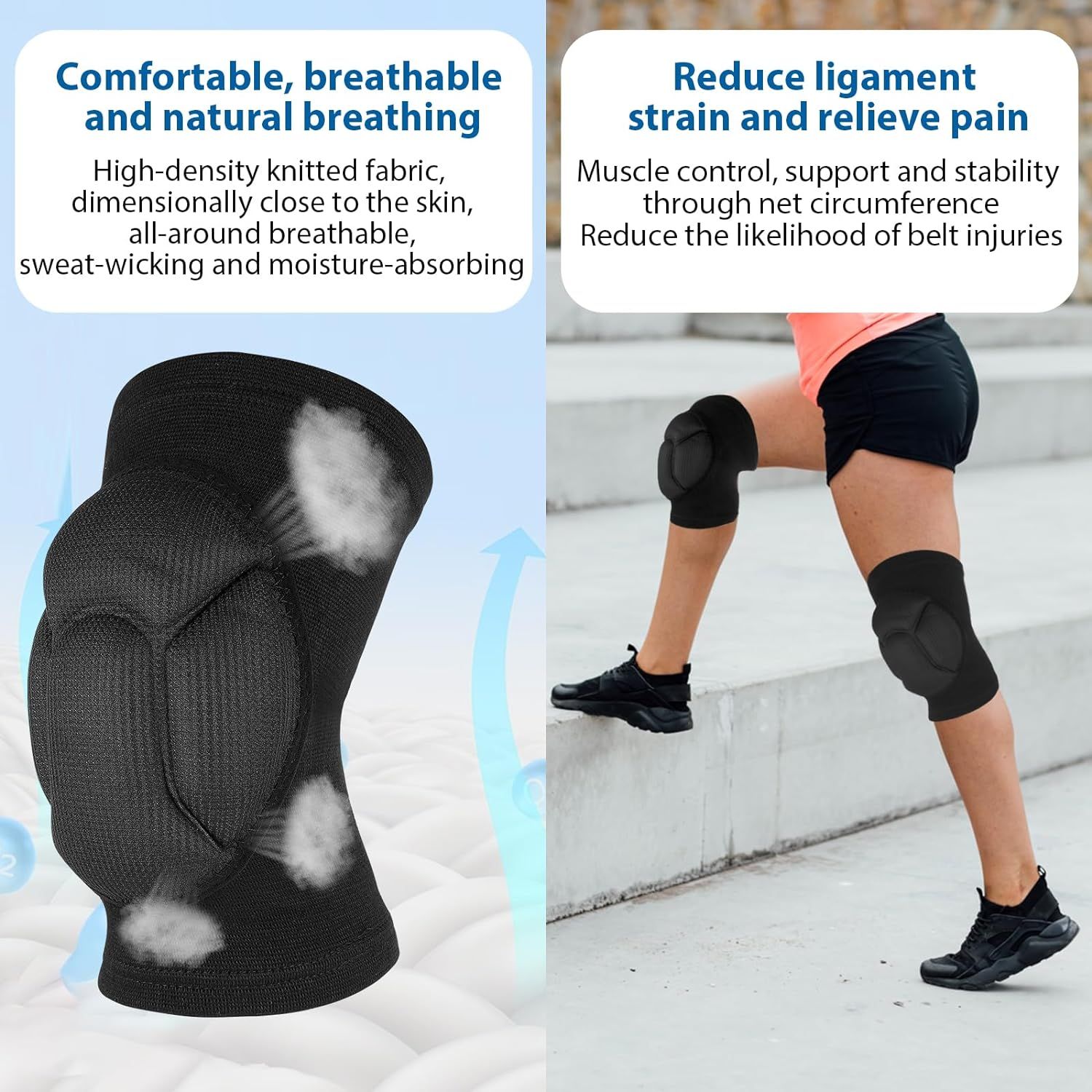 Volleyball Knee Pads for Women Men view 3