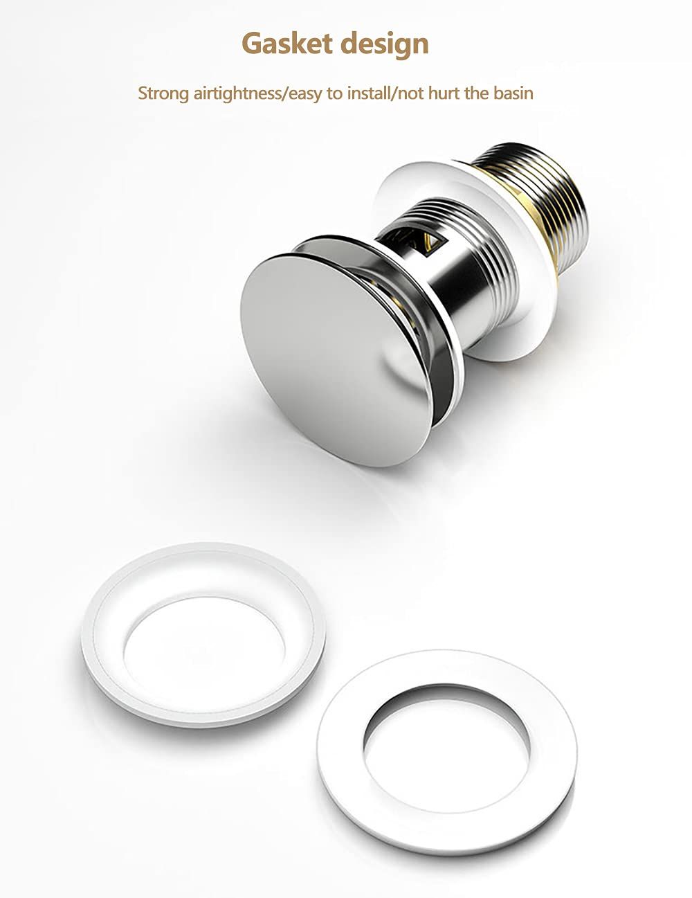 Sink Plug，Pop Up Sink Stopper view 5