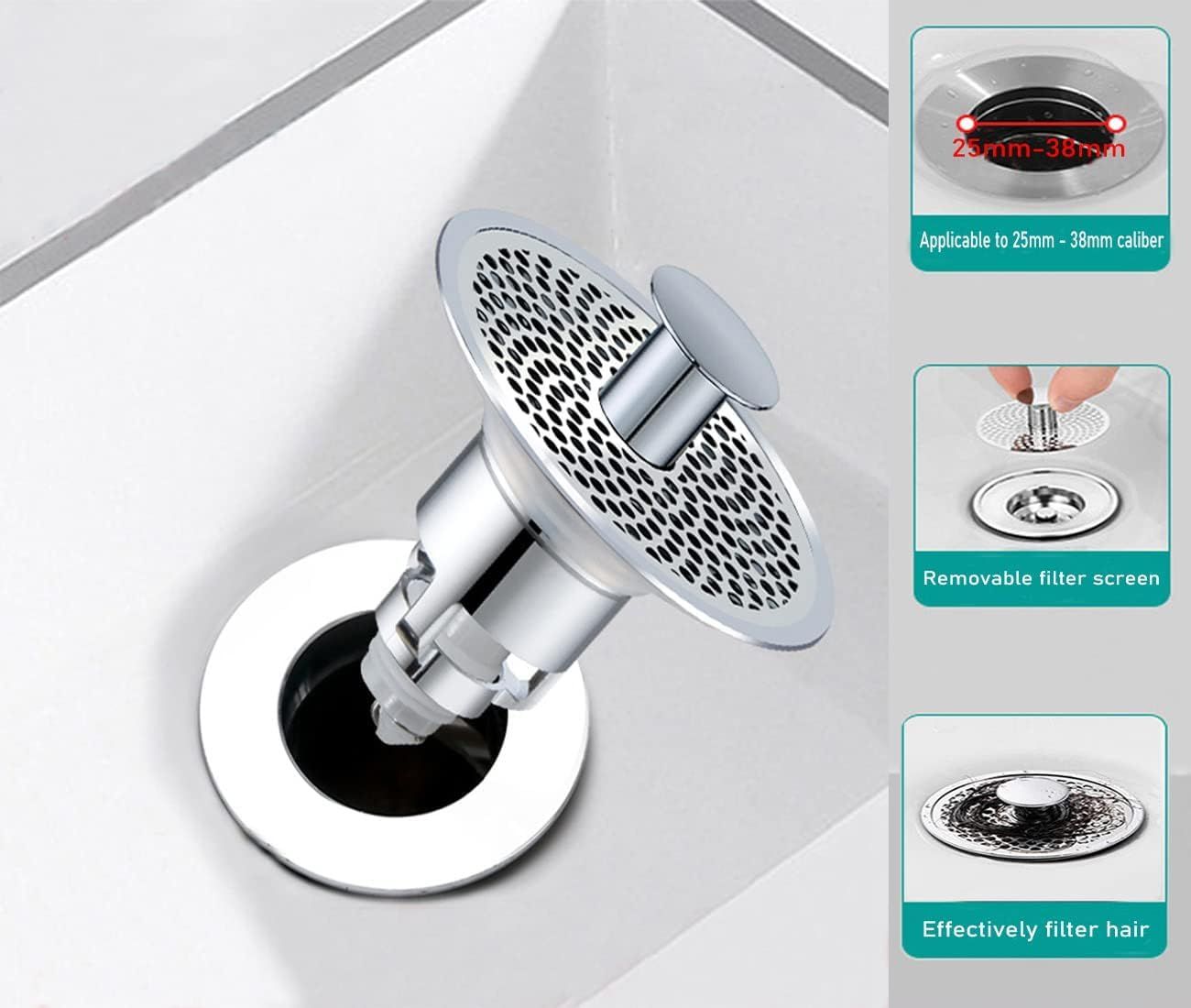 Universal Bathroom Sink Stopper view 5
