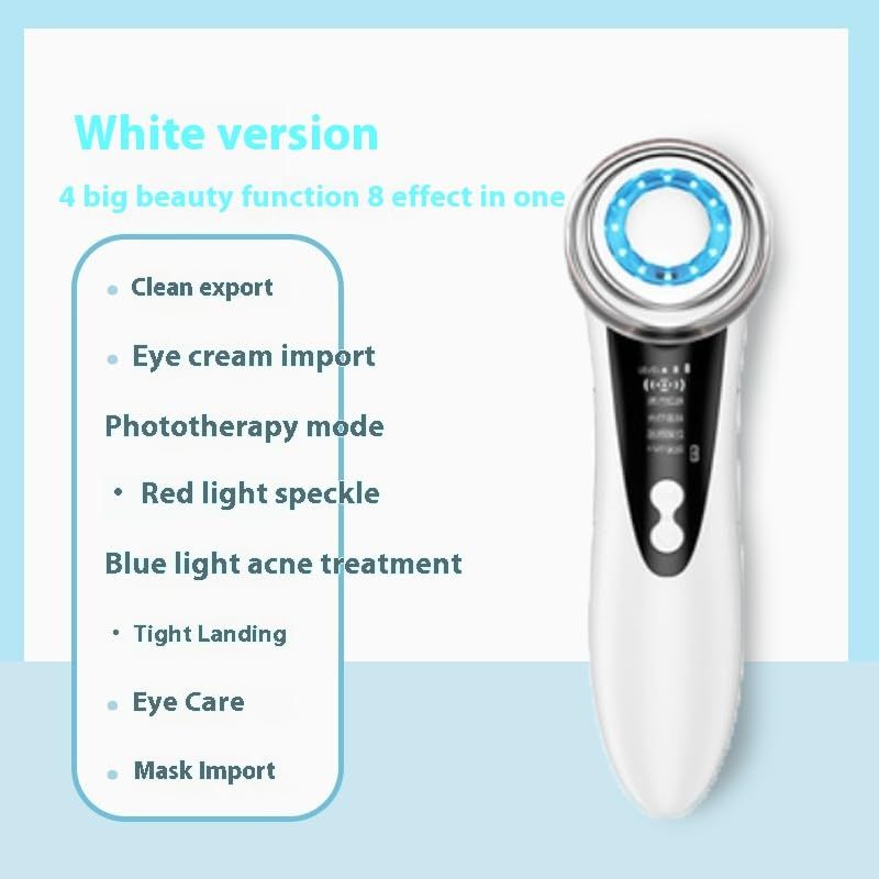 Facial Massage Cleaning Household Color Light Beauty Instrument Micro-Current view 4