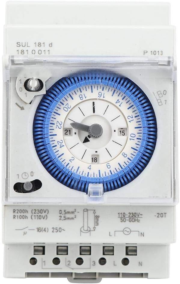 Mechanical Timer 15 Minutes 24 Hours Intervals Time Relay Timer Switch 250VAC view 5