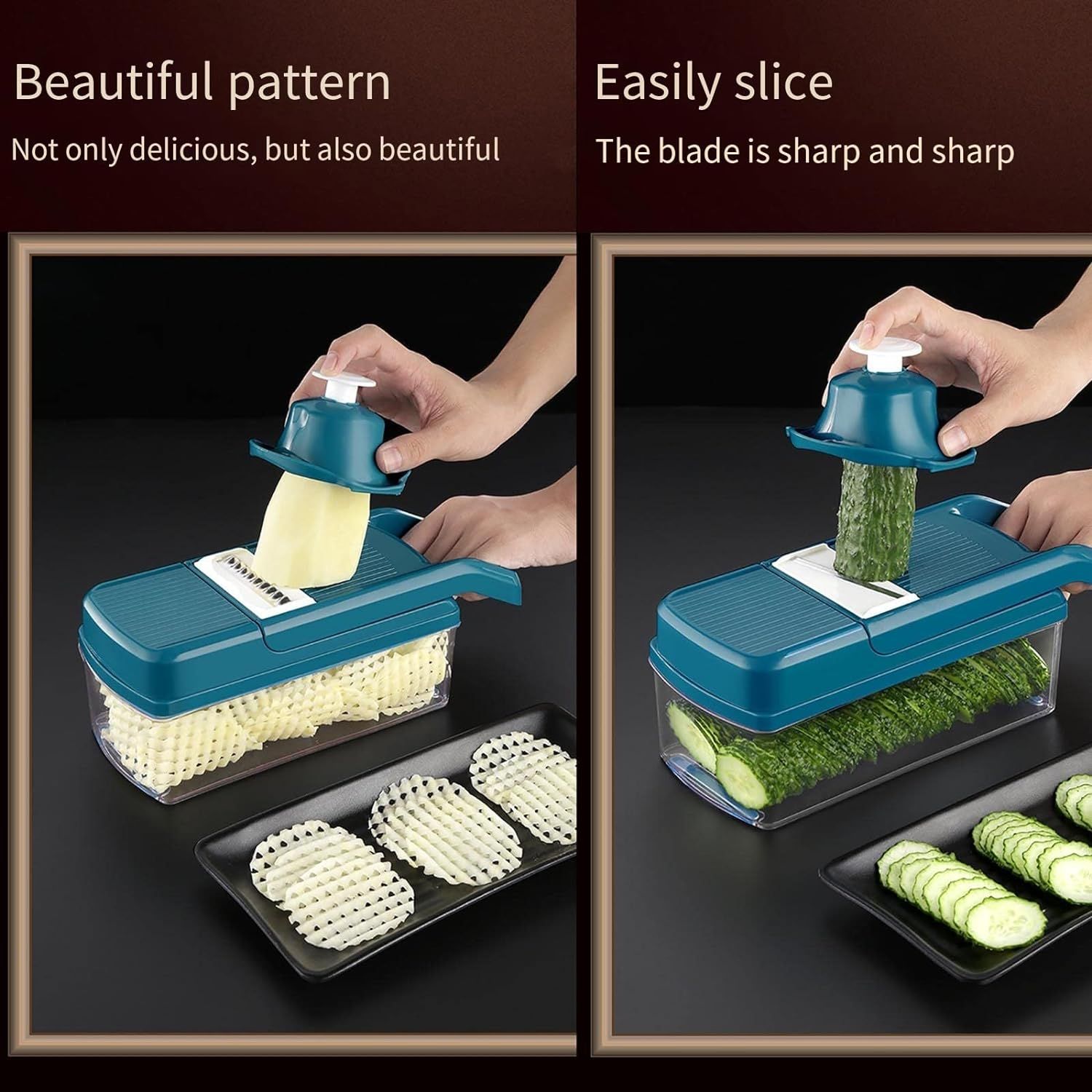 Vegetable Chopper Dicer Cutter Dicing Machine - Food Processor Small view 3