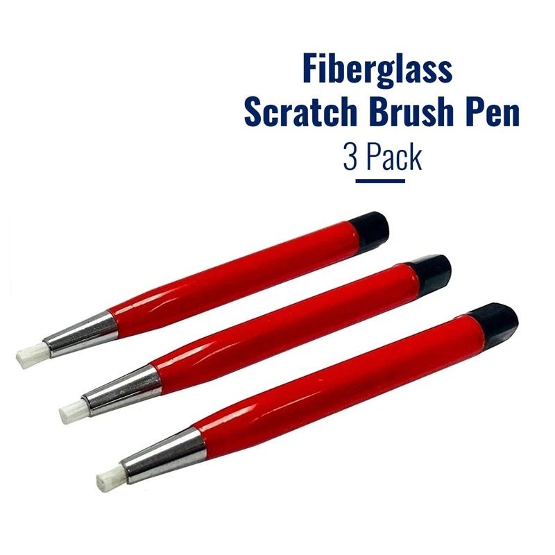 Fiberglass Scratch Brush Pen - 3 Pack - Jewelry view 4