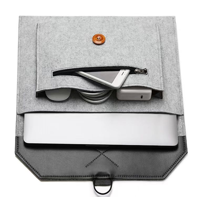 Tablet Sleeve Bag Protective Cover Case with Storage Pockets fit 13.3 inch