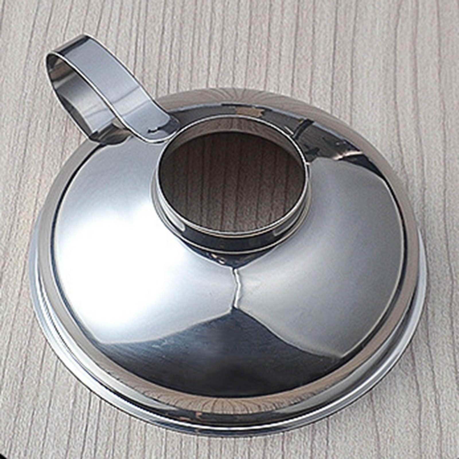 Canning Funnel with Wide Mouth Funnels for Kitchen Use - Stainless Steel view 3