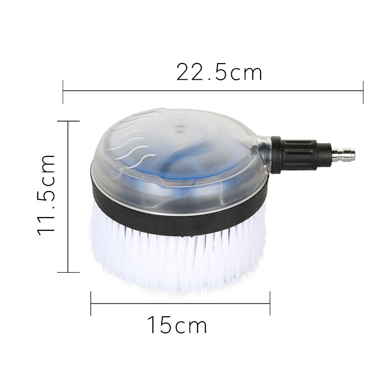 1/4” Rotary Wash Brush for Pressure Washers Pressure Washer BrushUses water view 2
